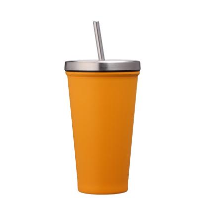 Китай Sustainable Christmas Gift Tumblers Stainless Steel Cups Display Wholesale Customized Bottle With Tritan Straw продается