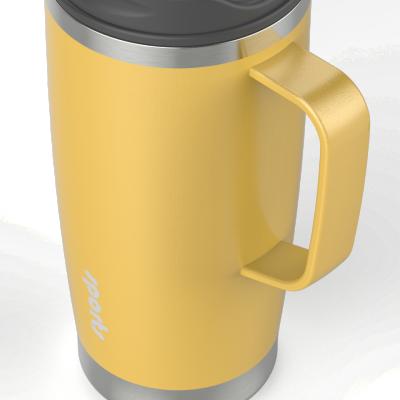 Cina PORTABLE High Quality Vacuum Insulated Sublimation White 20oz Straight Body Lean Coffee Tumbler in vendita