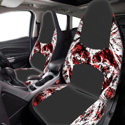 China Universal High Quality Sports Lion Car Seat Cover Full Set Cover Luxury 5 Seats Animal Printing Car Seat Covers for sale