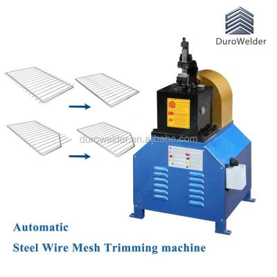 China factory steel wire cage edge cutter/steel wire mesh cutting machine/welded wire mesh trimming machine for sale