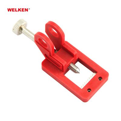 China Easy Install Key Lock Standard Electrical Circuit Breaker Lockout Safety Out Tag Devices For Circuit Breakers for sale