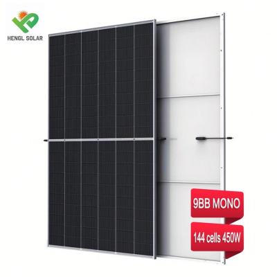 China Commercial High Efficiency 96 500 Watt Monocrystalline Cells 300W 330W 360W 380W 450W 500W Solar Panel for sale