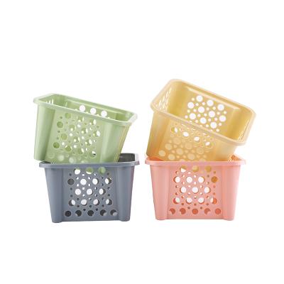 China Multifunctional High Quality Material Plastic Basket Storage Plastic Kitchen Goods Basket for sale