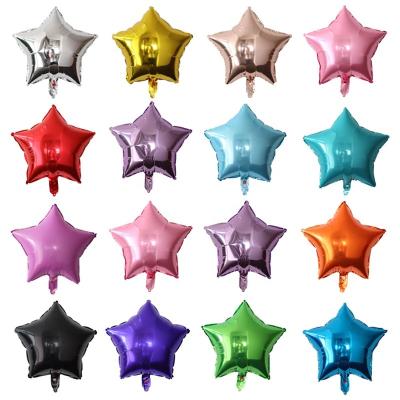 China Cheap Wholesale Reusable Star Mylar Decorations Birthday Party Wedding Price Foil 18inch Heart Shaped Foil Balloons Helium Balloons for sale