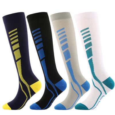 China QUICK DRY Knee Compression Sports Men's High Elastic Stockings Socks for sale