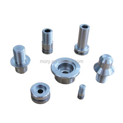 China Machine Parts Plated Steel CNC Lathe Metal Turning Parts for sale