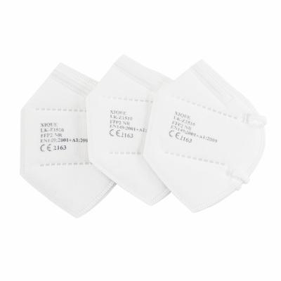 China Anti-pollution Non Woven Folding Manufacturer Dust Face Mask Suppliers Mascarilla Folded Disposable Earloop Half Face Mask FFP2 Face Mask for sale