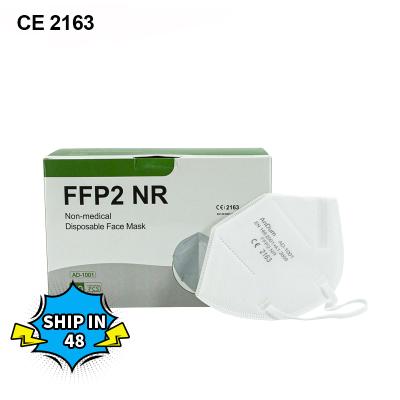 China Dust Pollution Andum Europe Germany Approved CE EN149 2001 Approved Particle Filtering Half Face Masks FFP2 Mask for sale