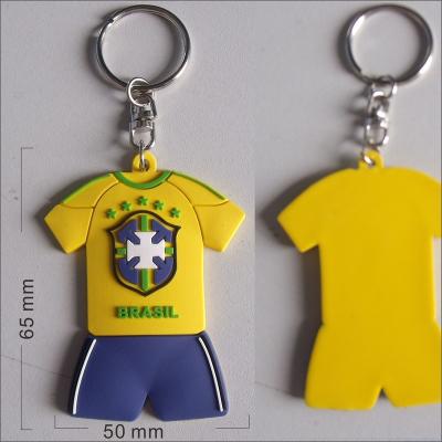 China 2019 Promotion Gift Custom Shape 2D / 3D PVC Rubber Key Chain for sale