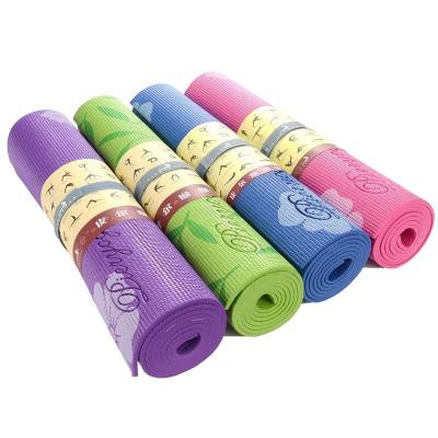 China Non-toxic& Odorless& Eco-friendly& 2020 vario 2020 tape yoga mat organic waterproof thick design non slip printing yoga mat manufacturer custom for sale