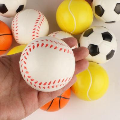 China Cheapest anti stress PU foam ball toy 10cm anti stress game ball for promotion toy ball for sale