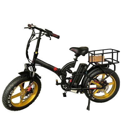 China 500w 750w 1000w 20inch Aluminum Alloy Frame Beach Cruiser Electric Bicycle Bike for sale