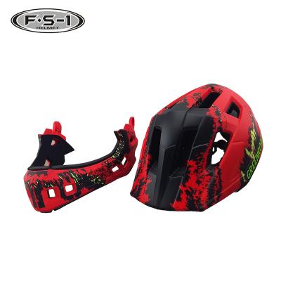 China Ful Face Full Face Ohio State Bicycle Helmet Riding Child Road-Test Safety Helmets CE Certification Cycling Helmet for sale