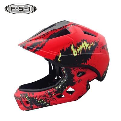 China Adult Kids Riding Toddler Full Face Helmet Customized Bike Helmet For Kids for sale