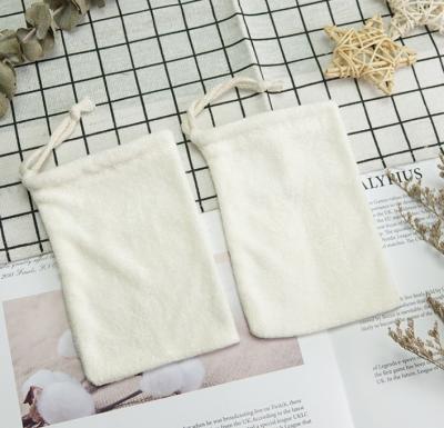 China All Natural Soap Exfoliating Natural Soap Bag Handmade Sisal Soap Saver With Drawstring for sale