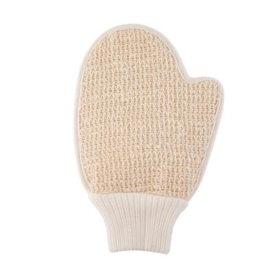 China All Natural Natural Hemp Bath Scrubber Mitt for sale