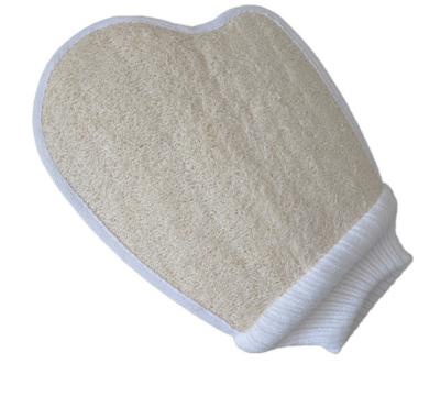 China All Natural 100% Natural Egyptian Loofah Sponge Exfoliating Glove Loofah Bath Gloves for Women and Men Skin Care for sale