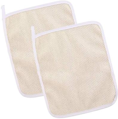 China EXFOLIATE Double Sided Exfoliating Cloth Face Body Washcloth Towel For Women Men for sale