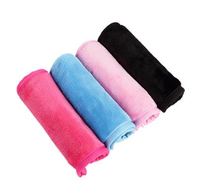 China Makeup Removal Microfiber Face Makeup Remover Cloth Reusable Facial Cleansing Towel for sale