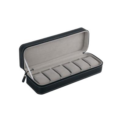 China Best Selling Luxury Black Eco-friendly Watch Box Organizer Watch Box for sale