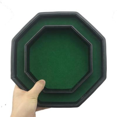 China Hot Selling Amazon Single Octagon Rolling Cut Out Tray With Lid And Cut Out Staging Area for sale