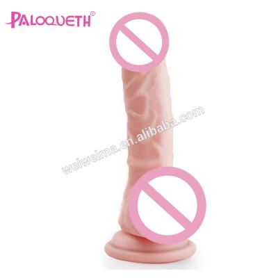 China Paloqueth Tape Realistic Penis Huge Huge Dildo For Women Masturbation With Strong Suction Cup for sale