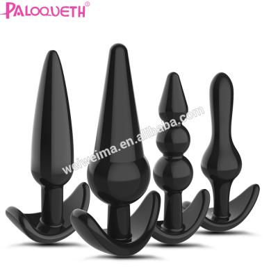 China PALOQUETH Anal Sex Different Size Butt Plug Anal Toys For Man And Woman Anal Plug Sex Toys for sale