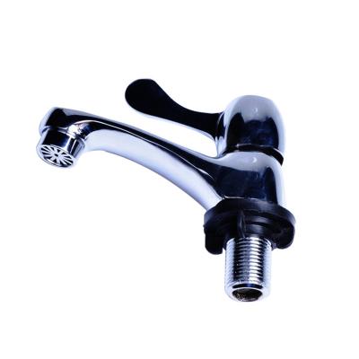 China Other Single Hole Basin Faucet South America Cold Water Tap Bathroom Zinc Alloy Single Basin Faucet for sale