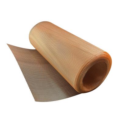 China It has fine erosion-resistance and Rus 99.98% Pure Cu Expanded Mesh Copper Metal Sheet / Expanded Copper Mesh for sale