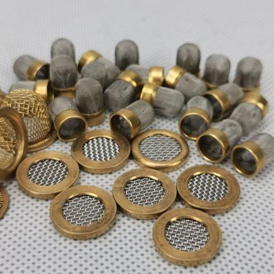 China Plain Weave Stainless Steel Bowl Shape Metal Smoking Pipes Multifunctional Brass Filter Screen for sale