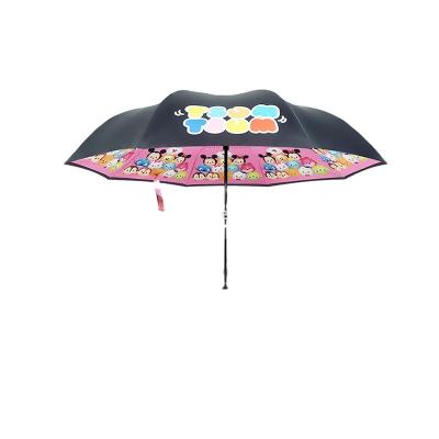 China Cute Minimalist Inverted Standard Size Umbrella Highly Printed For Kids Reverse Umbrella for sale