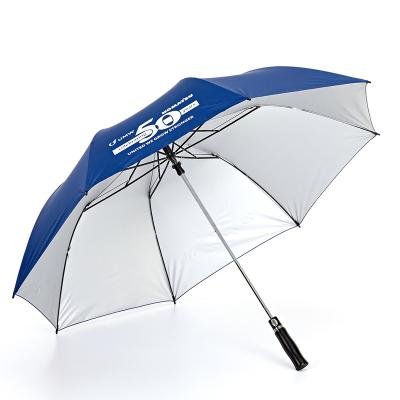 China 28 Inch Minimalist Large Size 2 Fold Automatic Open Umbrella UV Protection Umbrella for sale