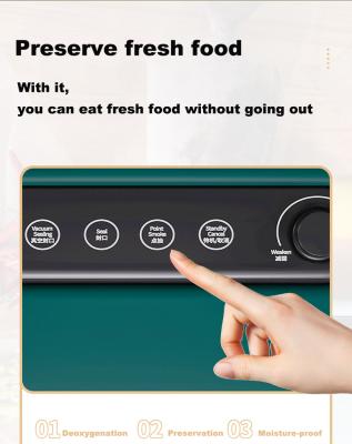 China Factory Food Fresh Vacuum Sealer Car Food Storage Portable Sous Vide Kitchen Vacuum Sealer for sale