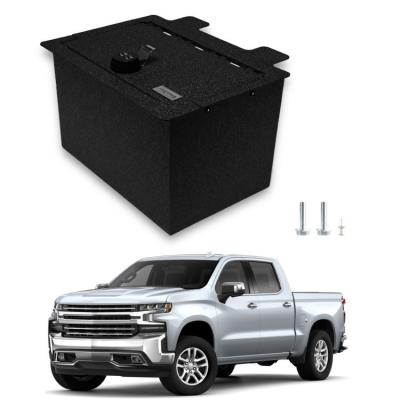 China Single Color Minus Model TuoJue Console Vault For 2019 Up Chevrolet Silverado And GMC Sierra 1500 Series Plus 2020-2022 All Series Console Vault for sale