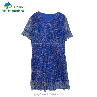 China Fashion New Style /Fit Size High Quality Ladies Cotton Dress Used Clothes In China for sale