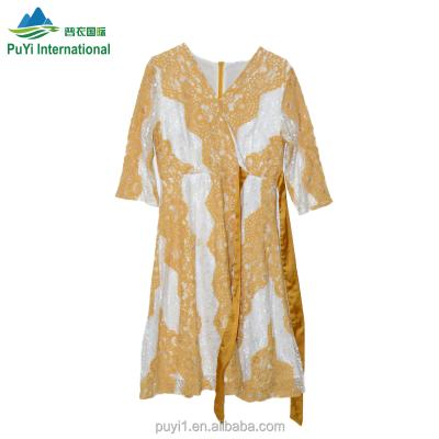 China Fashion New Style /Fit Size High Quality Ladies Cotton Dress Japan Vintage Used Clothes Second Hand Clothing for sale