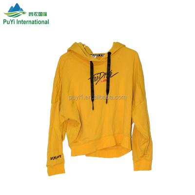 China Fashion New Style /Fit Size Wholesale Dubai Style In Bales Price Fashion Used Pleasant Clothing Winter Hoody for sale