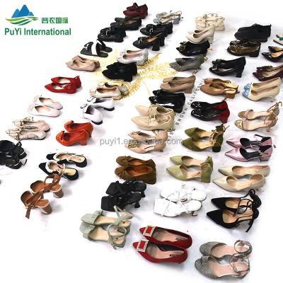 China Fashion New Style /Fit Size Comfortable Second Hand Shoes Branded Ladies Used Shoes for sale