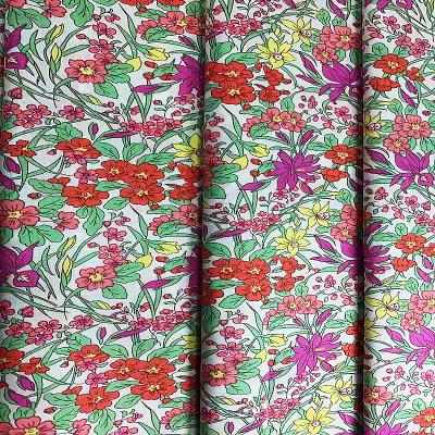 China Anti-Static 100%cotton Printed Fabrics Floral Cotton Fabric For Kids Sewing Quilting for sale