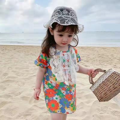 China 2021 spring new anti-static summer fashion tie dye style American 100% organic baby printed cotton fabric for sale