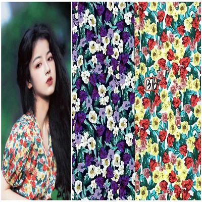 China Stain Resistant Small Floral Printed 100% Cotton Fabric For Handmade Textile Cloth for sale