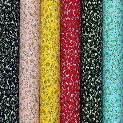 China Anti Pill Stock Lot Printing 100 Rayon Challis Fabric For Korea / Indonesia Printed Rayon Fabric 100 Rayon Fabric for sale