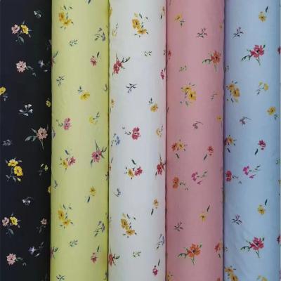 China Anti Pill Rayon Fabric Printed 100% Rayon Fabric Plain Printed Fabric Floral Viscous Hawaiian Rayon for sale