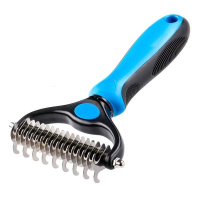 China Viable Hot Selling Amazon Pet Comb Brush For Dog Pet Grooming Tool for sale