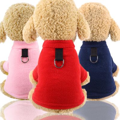 China Sustainable Colorful Blank Dog Clothes Hoodie For Small Dog With Cheap Price From China Factory for sale