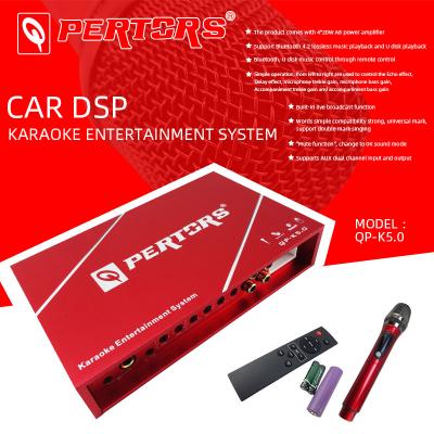 China QPERTORS DSP QP-K5.0 Car Karaoke Audio System Microphone Single Car Audio QP-K5.0 for sale