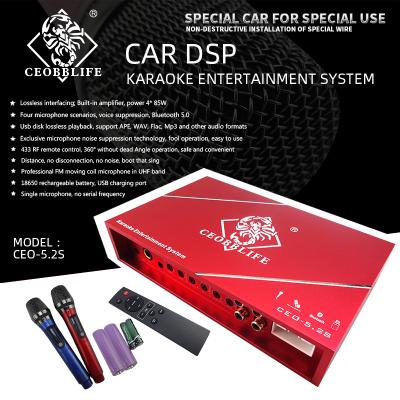 China CEOBBLIFE Car Karaoke System CEO-5.2S Double Audio Microphone CEOBBLIFE for sale