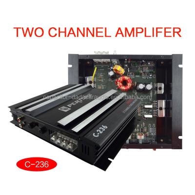 China 2 Channel Car Audio Amplifier, Class AB Amplifier QPERTORS C-236 Two Way Amplifier 12V C-236 for sale