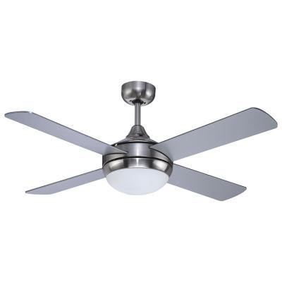 China Wholesale Good Minimalist Led Lighting Ceiling Fans Remote 52Inch E27 220V Air Cooling Metal Fan Decorative Lighting Ceiling Fan For Home for sale