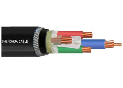 China XLPE or PVC Insulated Steel Wire Armoured Electrical Cable 4 Core Copper Cable 0.6/1kV for sale